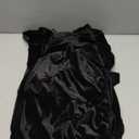 Fully Lined Soft Sequin Evening Dress for Women Formal,Wedding,Prom,Gala (Large, Black-c7157)