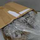 9FT Christmas Greeny Norfolk Pine Garlands, Artificial Realistic Touch Pine Greenery Garland, Christmas Winter Decoration for Xmas Table Fireplace Wall Centerpiece Decoration