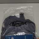 Palmyth Fishing Shirts for Men Long Sleeve UPF 50+ Sun Protection UV T Shirt Tee (Medium, Charcoal / Bigfoot Rock)