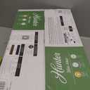 Hunter 52 inch Indoor Ceiling Fan with LED Light - Bronze Ceiling Fan with Pull Chain, For Bedroom or Living Room, Standard Mount, No Remote, 5 Blades, Includes Bulbs- Builder Deluxe 53091, New Bronze