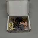 1.6" Matte Small Double Row Teeth Hair Clips for Women - Strong Hold Jaw Clamps for Thin, Fine & Thick Hair (Neutral Color)