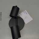 BoostArea LED 2 Light Track Lighting Kit, Black 2 Way Ceiling Spot Lighting, Flexibly Rotatable Light Head for Kitchen, Living Room, Bedroom, GU10 Bulb Not Included