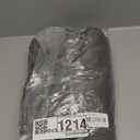 MDS Blackout Window Curtain Panels for Bedroom Doorways Closets, Solid Grommet Top Thermal Insulated Room Darkening Draperies for Living Room, Office & Classroom (1 Panel, 42x63 Inch, Light Grey)