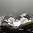 Chicco KeyFit 30 ClearTex Infant Car Seat and Base, Rear-Facing Seat for Infants 4-30 lbs., Includes Infant Head and Body Support, Compatible with Chicco Strollers, Baby Travel Gear, Slate/Grey, Mfg Date 03/2026, ED 03/2032