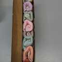 KeaBabies 8-Pack Organic Baby Bandana Bibs for Girls - Super Absorbent Triangle Baby Bibs for Drooling and Teething Infant, 100% Cotton Extra Soft for Newborn, Infant 0-36 Months (Muted Pastel)