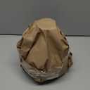 HD 10in Amber Glass Vase