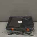 Photo Storage Box 4" x 6", 18 Inner Extra Large Photo Case Large Photo Organizer Acid-Free Photo Box Storage Photo Keeper Photo Storage Case, Plastic Craft Storage Box for Photo Stickers Stamps Seeds (Black, 18 Boxes)