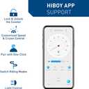 Hiboy S2 Pro/X300 Electric Scooter, 500W Motor, 10"/12" Tires, 25/38 Miles Range E Scooter, 19/23 Mph Folding Commuter Electric Scooter for Adults