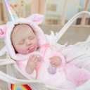 Reborn Baby Dolls 20 Inch Real Baby Dolls That Look Real, Full Body Vinyl Girl Doll in Fantasy Horn Outfit with Accessories, Gift for Girls Ages 3+, Pretend Play & Collectors