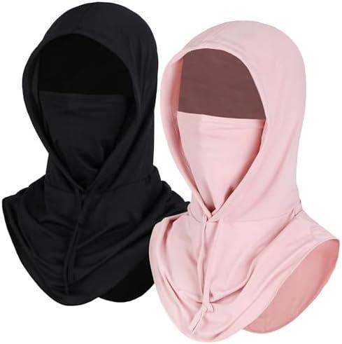 YRANXQUN Ski Mask for Men Women, Balaclava Full Face Head Neck Gaiter Cover, Summer UV Protection Cooling Outdoor 4 PCS YRANXQUN Ski Mask for Men Women, Balaclava Full Face Head Neck Gaiter Cover, Summer UV Protection Cooling Outdoor 4 PCS