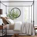 Ultra Soft Cozy Sherpa Throw Blanket, 2 Tones Ombre Light Brown Pattern Reversible, Light Weight Warm Decorative Boho Style Throw Blanket Cover for Sofa, Couch, Bedroom,Travel, 50x60