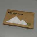 6-Pack Baby Washcloths  Soft Absorbent Viscose from Bamboo Washcloths for Face, Body, Baby Towels for Newborn, Kids, Toddlers, Infant, Gentle on Sensitive Skin, 10x10 Reusable Face Towels (White)