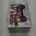 BEZGAR TB141 RC Cars-1:14 Scale Remote Control Car, 2WD High Speed 20 Km/h Electric Toy Off Road RC Car Vehicle Truck Crawler with LED Headlight and Two Rechargeable Batteries for Kids and Adults (Blue)