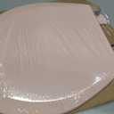 Bemis 500EC 063 Toilet Seat with Easy Clean & Change Hinges, 1 Pack Round, Venetian Pink