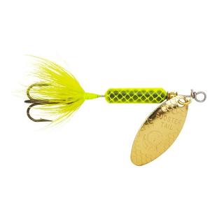Yakima Bait Wordens 206-CHR Rooster Tail in-Line Spinner, 2", 1/16 oz, Chartreuse 2 Pack