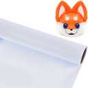 Fursuit Eye Mesh 78.74x15.74inch White Waterproof PVC Plastic Mesh 0.45mm Thick Printable Fabric Meshs for Furry Cosplay, Props, Fursuits, Craft Making Home Decor Hole: 0.8mm