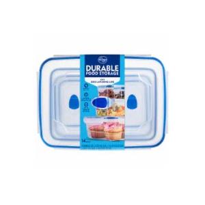 Kroger® Durable Food Storage with Side Latching Lids