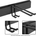 Ultrawall Ski Rack, Wall Mounted Ski Storage for Garage Storage Organizer System, 10 Pairs of Skis Holder for Home Shed, Holds Up to 300lbs