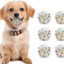 6 Pack Dog Balls, Refill for Automatic Launchers, Specially Designed for Dogs That Like to chew, 2.2inch Stain-Resistant, Perfect for 2.3 Inch Automatic Dog Ball Launcher (ETPU Material)