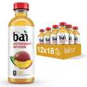 Bai Flavored Water, Malawi Mango, Antioxidant Infused Drinks, 18 Fluid Ounce Bottle (Pack of 12) (EXP 08/20/26)