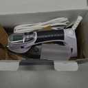 BEAUTURAL 1800-Watt Steam Iron with Digital LCD Screen, Double-Layer and Ceramic Coated Soleplate, 3-Way Auto-Off, 9 Preset Temperature and Steam Settings for Variable Fabric Gray