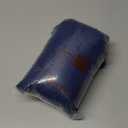 MEGO Fluffy Faux Rabbit Fur Body Pillow Cover, Luxury Plush Fuzzy Striped 20x54 Bed Body Pillowcase, Shaggy Furry Ribbed Bedroom Long Pillow Case with Zipper for Pregnant Women Side Sleeper, Navy Blue