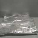 NUITPY 8 Pcs Large Cellophane Bags, 40 x 50 Inchs Cellophane Wrap for Gift Baskets, Durable Plastic Gift Bag, Clear Basket Bag - Complimentary 8 Pcs Golden Twist Ties