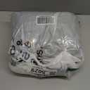 Striped Duvet Cover Set Full Size, 100% Washed Cotton Linen Feel Bedding Comfy Breathable Rustic Farmhouse (Full, Double Stripe-Black/White)