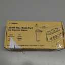 Cigarette Lighter Splitter,3 Socket Cars Cigarette Lighter Adapter,Heavy Duty Truck USB Chager Multi Port with PD30W/QC3.0 USB C 12/24V Car Plug Outlet with LED Voltage Display Independent Switches