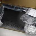 Desk Extender, 15-inch Clamp-On Desk Shelf, Height-Adjustable Desktop Shelf Organizer for Monitors Office and Gaming Accessories, Arm Support Table Extension, 44lbs Heavy Duty, Black