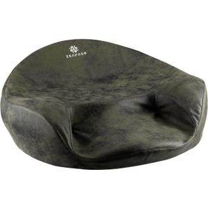 Ergonomic Meditation Cushion/Chair/Seat/Floor Pillow for Home/Office/Studio  Memory Foam, Removable & Washable Cover, Designed for Long Period Meditation Comfort (Dark Green)
