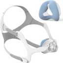 Upgraded Supplies for Airfit N20, Includes Head Strap, Frame, Nasal Cushion(L), Softer Nose Touching for Airtouch N20 Users, Secure Seal & Enhanced Comfort CPAP Supplies by MEDICOLOR, Large