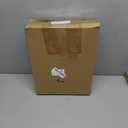 Geelin 3 Pcs Pink Bow Baskets for Gift Cute Coquette Woven Rope Gift Baskets Rectangle Shelf Organizer Laundry Hamper Storage Bins for Closet Bedroom Decor Nursery Toys Organizing, 11.8''x7.8''x4.7''