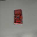 Janmitta Compatible with Moto G Power 5G 2024 Case Built in Slide Camera Lens Cover+Screen Protector+Finger Ring Holder Kickstand,Heavy Duty Shockproof Full Body Protective Phone Cover,Red