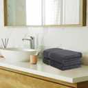 Utopia Towels 1 Piece Premium Towel, 600 GSM 100% Ring Spun Cotton, Highly Absorbent Towels for Bathroom, Gym, Hotel, and Spa, Grey