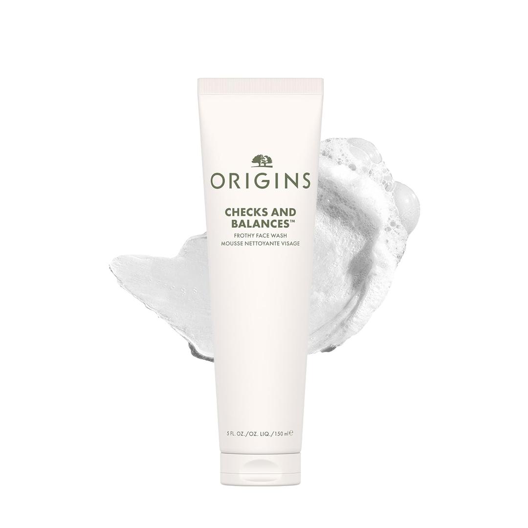 Origins Checks and Balances Frothy Face Wash & Gentle Face Wash | Foaming Facial Cleanser