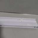 Cordless Light Filtering Mini Blind, 31 x 64 in, Pearl White