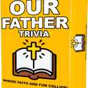 Our Father Bible Trivia Game – Christian Fun for Everyone, Teens & Groups - Perfect for Sunday School, Bible Study, or Christian Game Nights - Faith-Based Educational Fun