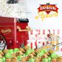 It's Delish Gourmet Caramel Apple Popcorn Mix by Its Delish, 16 OZ Jumbo Container  Caramel Corn Air Popped Sweet & Crunchy Glazed Carmel Corn Snack - Gluten Free, Vegan, Kosher, 1 Count
