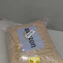 RYB Home Blush Velvet Curtains 96 inches - Back Tab Blackout Curtains for Nursery, Bedroom Window Panels, Thermal Insluted Drapes for Living Room, Wide 52 x Long 96, Blush, 2 Panels