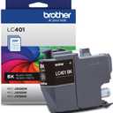 Brother Genuine LC401BK Standard Yield Black Ink Cartridge