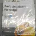 5 PCS Large Fruit Containers for Fridge - Leakproof Food Storage Containers with Removable Colander - Dishwasher & microwave safe Produce Containers Keep Fruits, Vegetables, Berry, Meat Fresh longer