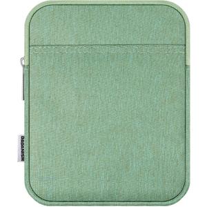 Dadanism 6-7 Inch Universal Padded Sleeve for 7" Colorsoft Signature Edition eReader 2024 and 6" eReader Book, Protective Sleeve Pouch Bag Carrying Case for Kobo E-Reader,Matcha Green