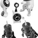 Engine Motor and Trans Mount for Infiniti QX60 2014-2020 V6-3.5L, for Nissan Murano 2015-2024 V6-3.5L Replace OE A7394, A4365, A7395, A7386, A4373 Set of 5