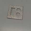 Shiny Silver Rhinestones Wall Plates Light Switch Cover Plate Decorative Switch Plates And Outlet Covers Wall Plate Bling Wall Plate Covers