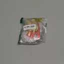 Clear Acrylic Ornaments - 12pcs Round Christmas Tree Decorations with Mouse Design Craft Ornaments for Party Hanging