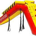 SportsStuff Spillway Dock Slide - Inflatable Pontoon Slide, Yellow & Red, Large