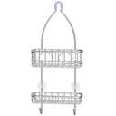 Simple Houseware Stainless Steel Bathroom Hanging Shower Head Caddy Organizer (24 x 10.2 x 4.25 inches)