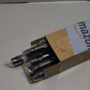 Curtain Rods 48 to 84 Inch, Black 1 Inch Adjustable Heavy Duty Curtain Rods for Windows, Decorative Modern Window Treatment Rod, Telescopic Splicing Metal Drapery Pole, Easy Installation (36''-88'' (1 Pack))