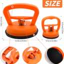 Car Dent Puller, Dent Removal kit, Powerful Car Dent Puller Kit, Powerful Suction Cup Dent Puller for Cars Body, Screen, Car Dent Repair (1 Large + 2 Small)